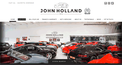 Desktop Screenshot of johnhollandsales.co.uk